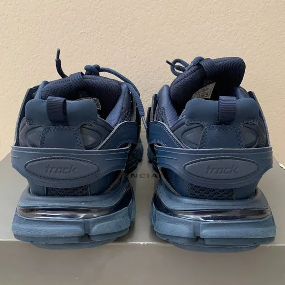 Balenciaga Track Sneakers Blue Pearl Sz 11 - Picture 13 of 16